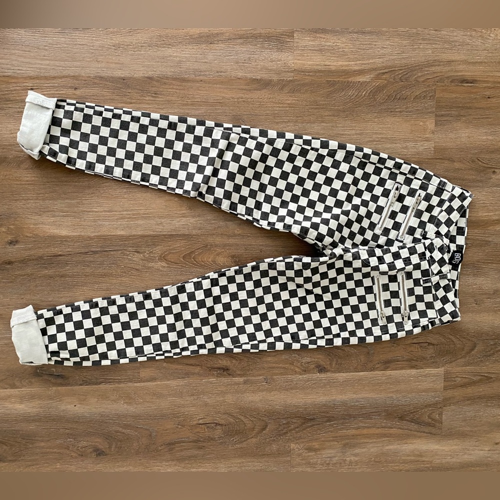 BDG checkered jeans